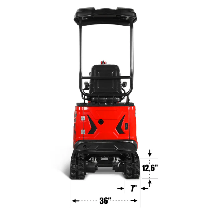 Mini Compact Excavator HONDA GX390 Engine, 65.7