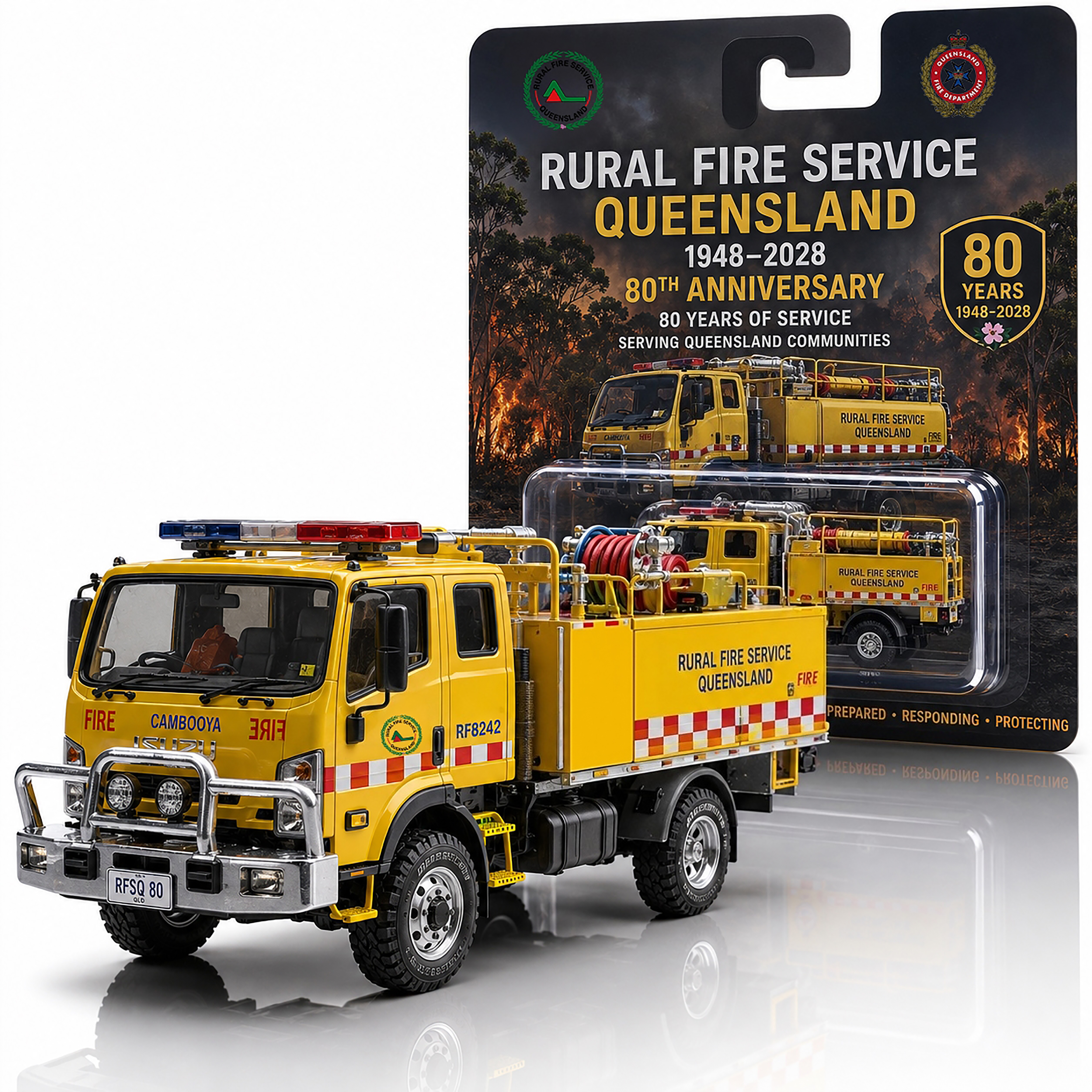 Rural Fire Service Queensland 80th Anniversary Fire Truck Edition