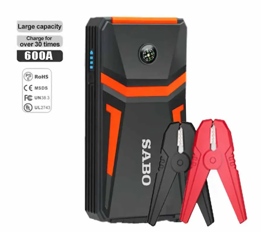 Portable Car Jump Starter with Force Start Function