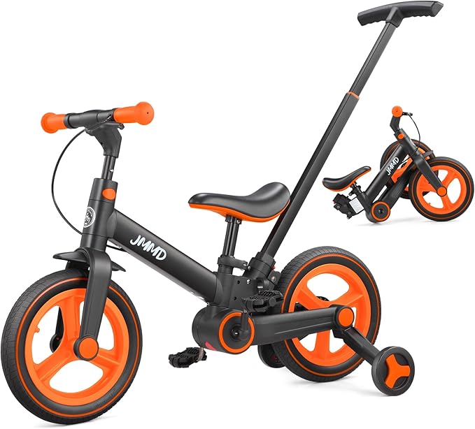 🏭 Factory Promotion – 6-in-1 Toddler Bike & Stroller with Training Wheels 🚲✨