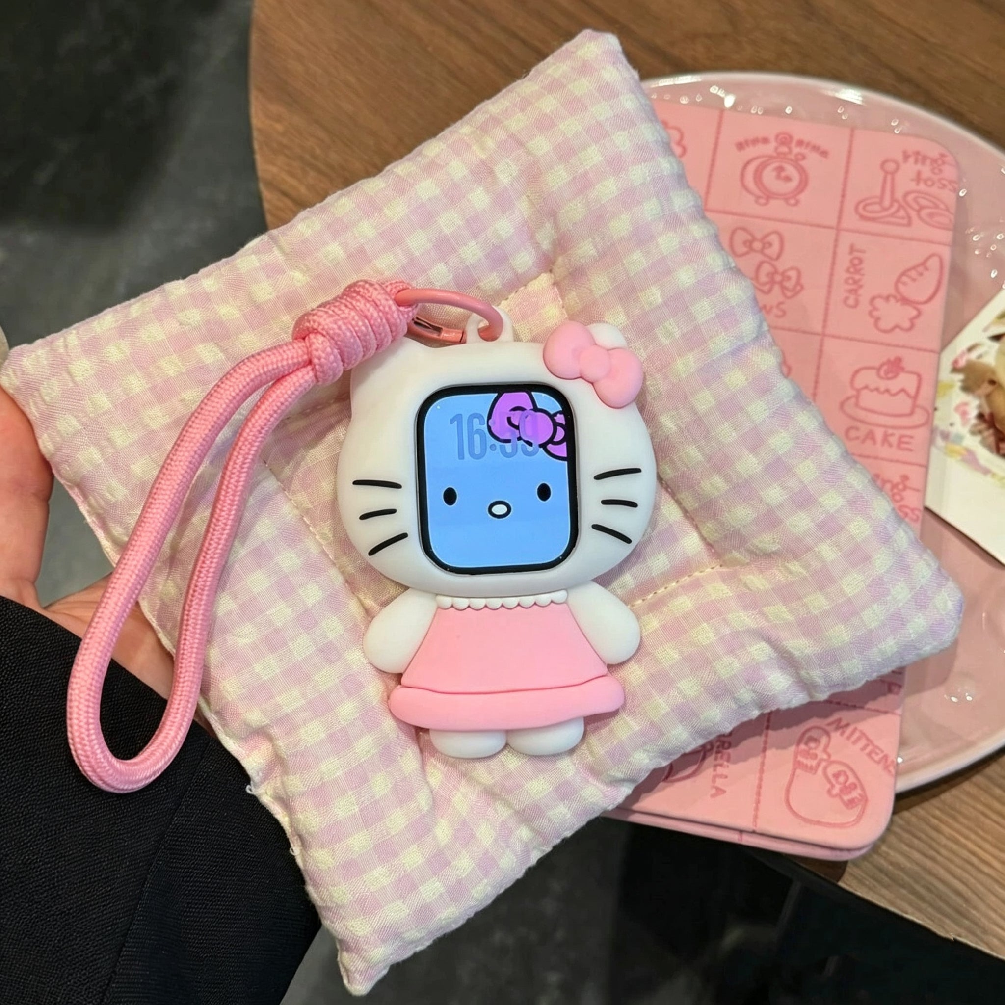 Hellokitty Shape Silicone Apple Watch Case