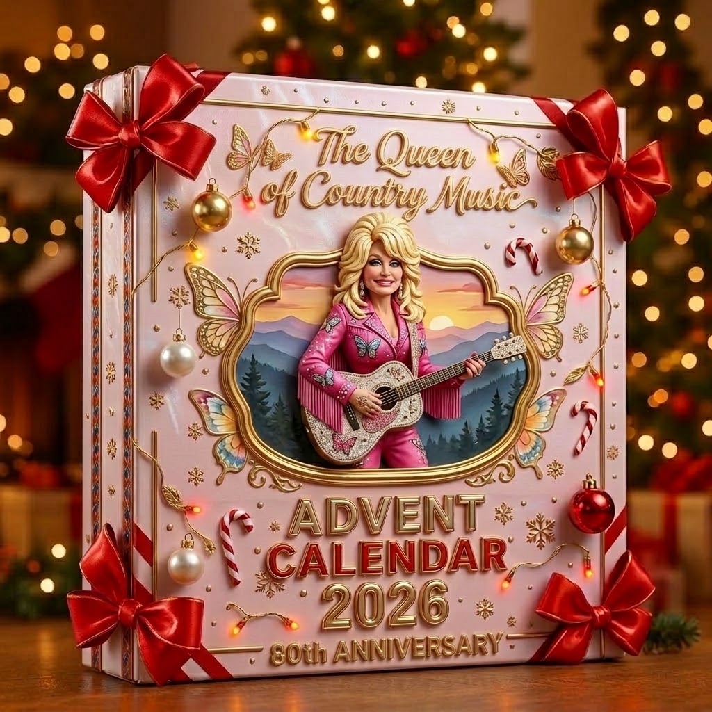 Collectible Country Music Style Advent Calendar 80th Anniversary 2026