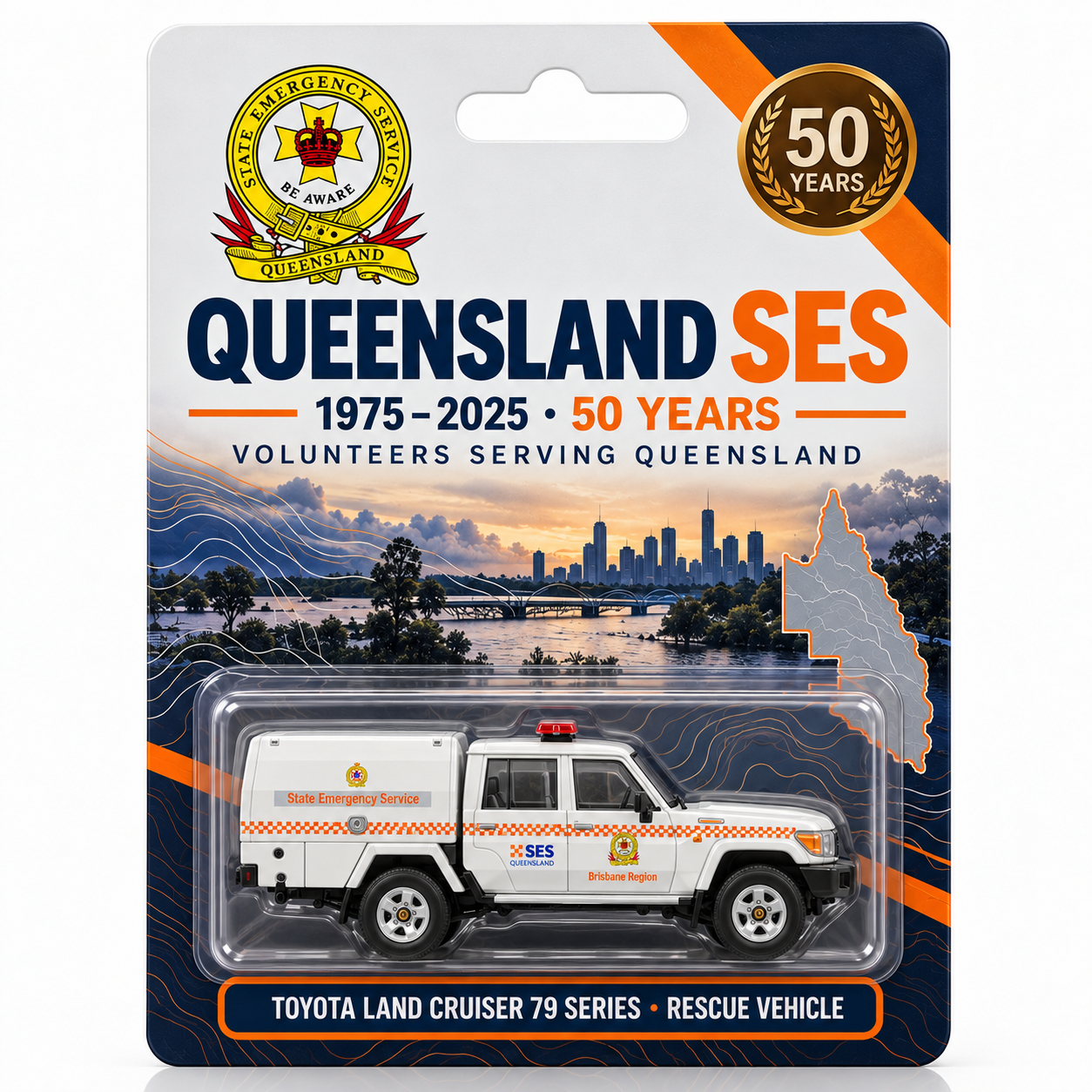 Queensland SES 50th Anniversary Rescue Vehicle Edition