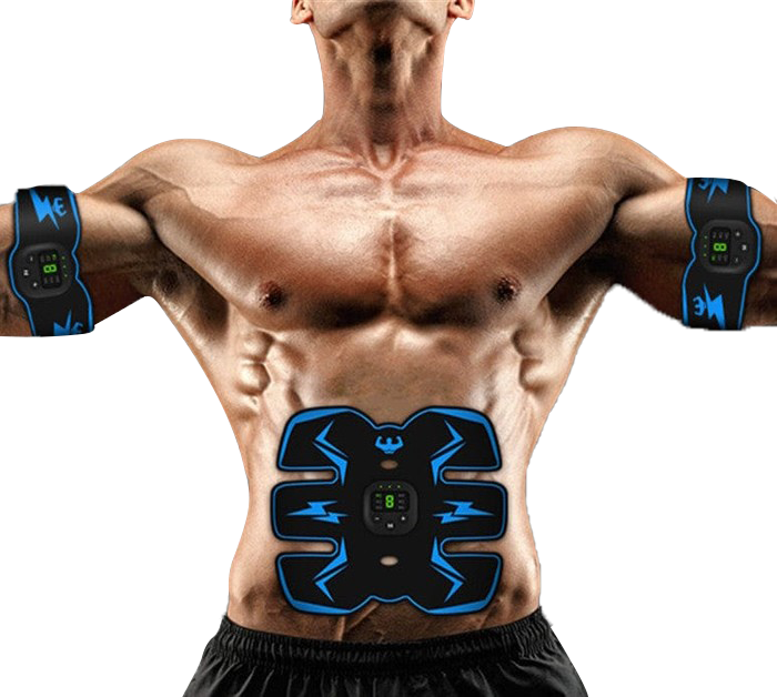 Abdominal muscle plasters