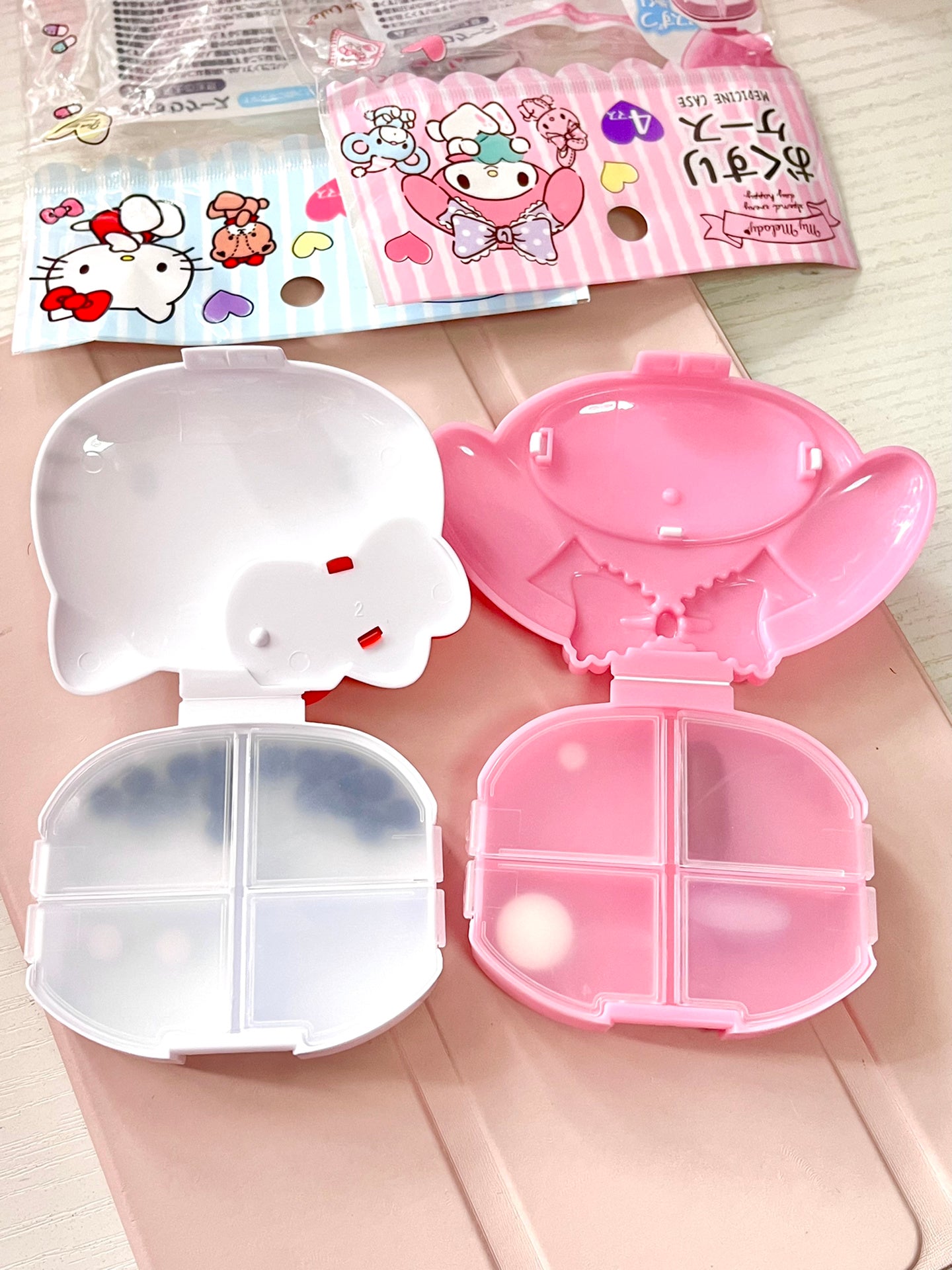 Sanrio Cute Pill Organizer-Pill Boxes
