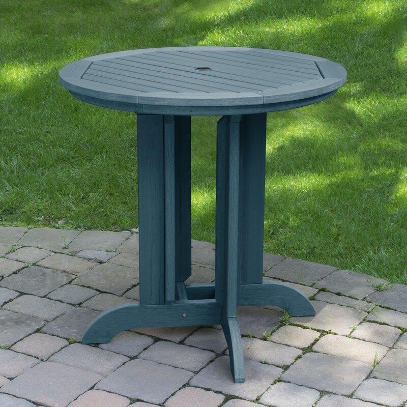 Anette Round 2 - Person 36'' Long Bar Height Dining Set