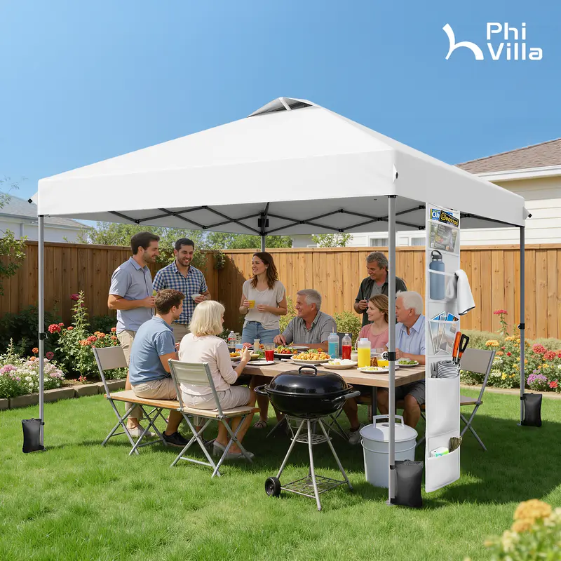 10x10 Pop-up Canopy Tent Waterproof UV