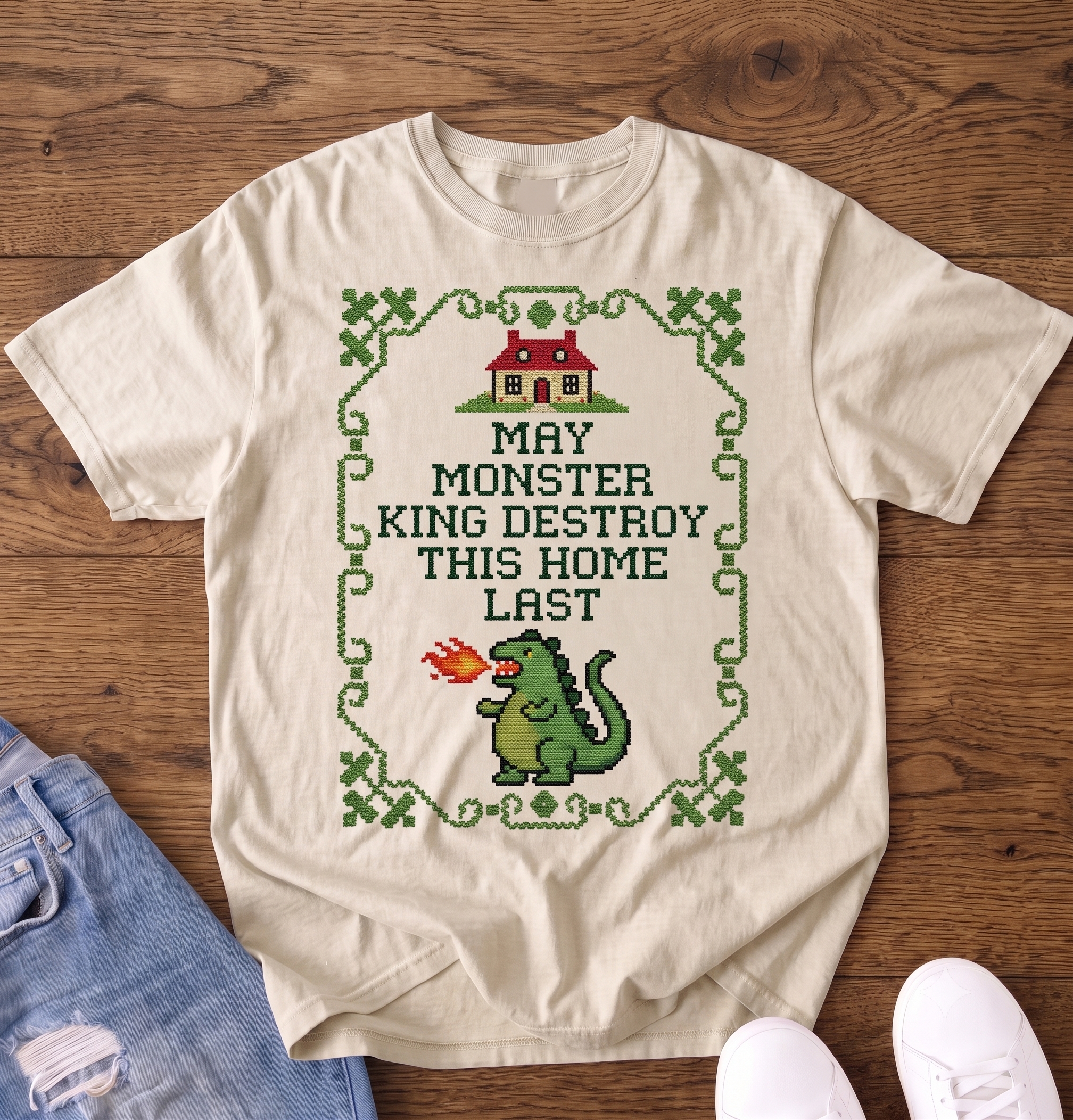 May Monster King Destroy This Home Last T-Shirt