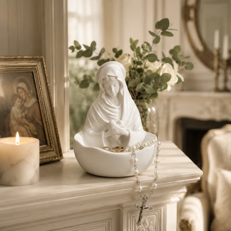 🔥Last Day 50% OFF - Handmade Virgin Mary Catch-All Bowl🙏