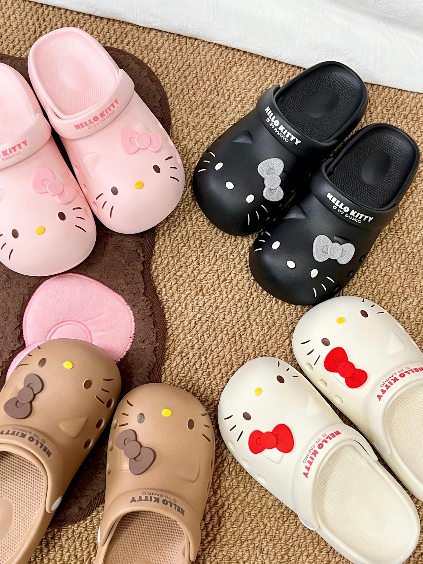 Hello Kitty Clogs Shoes Casual Summer Sandals