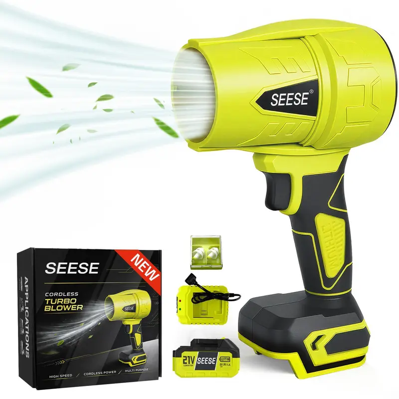 Turbo Jet Blower Cordless Air Duster - Dry the Whole Car Without Touching the Paint