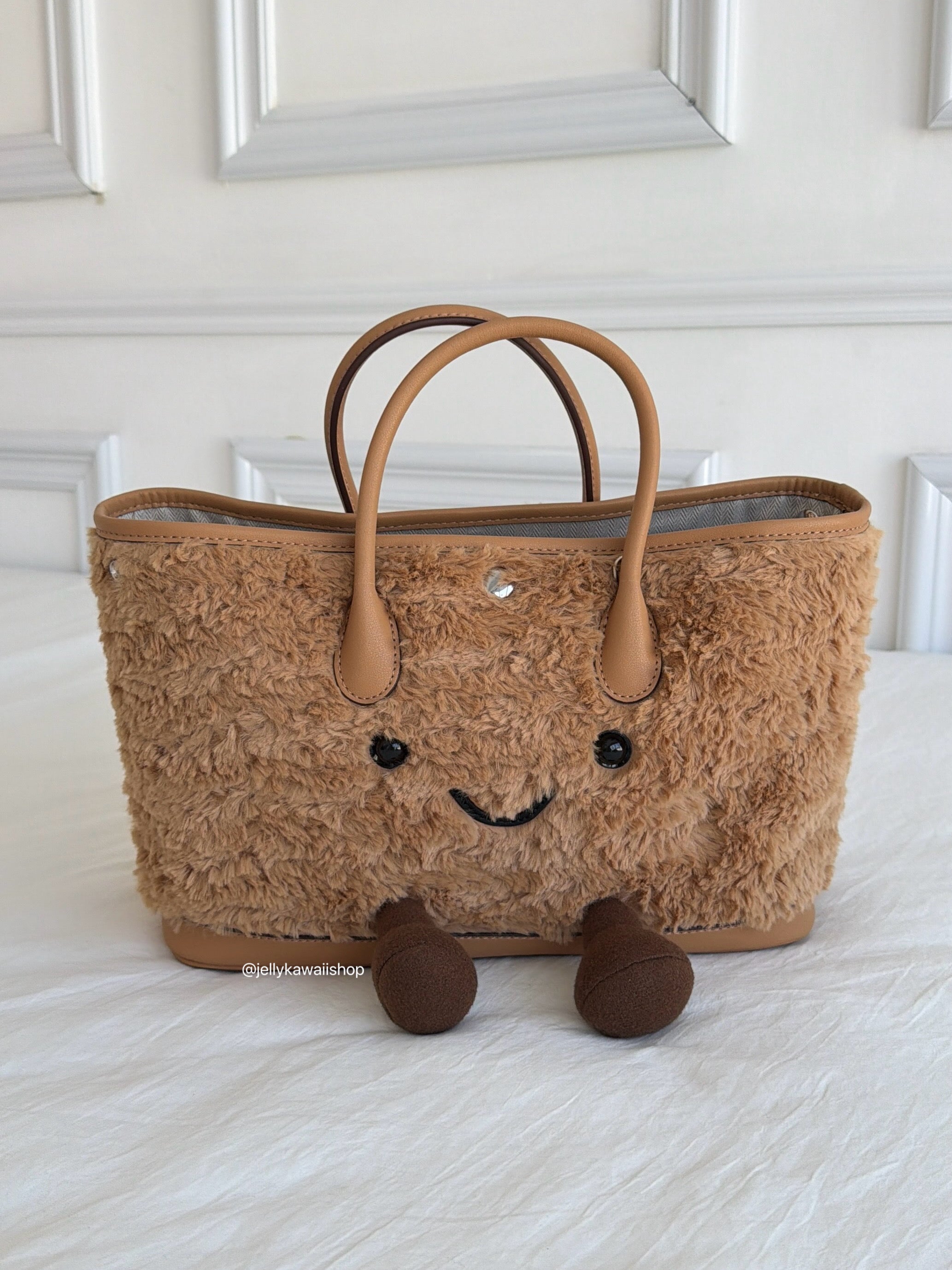 Girly Plush Fluffy Bag Handbags Tote Bag