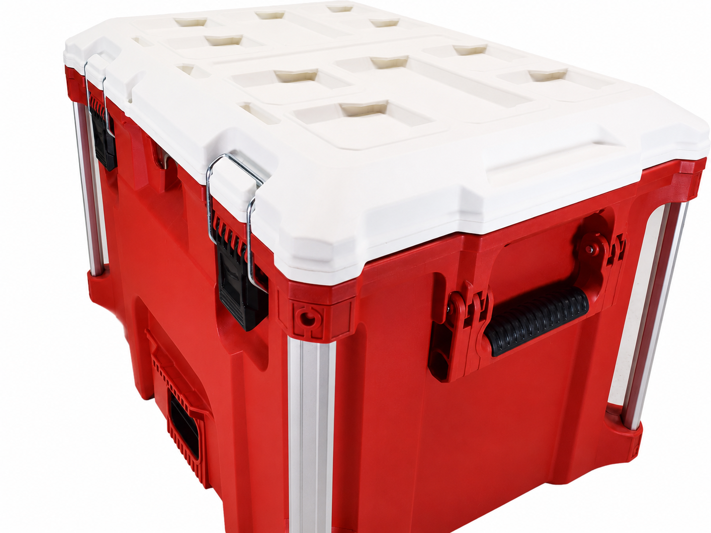 🔥 40QT Heavy-Duty XL Cooler Box – Portable Ice Chest with Cutting Board Divider & Storage Tray