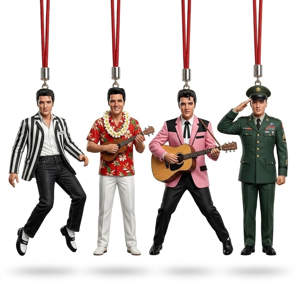 Collectible Vintage Rock 'n' Roll Style Advent Calendar 2026