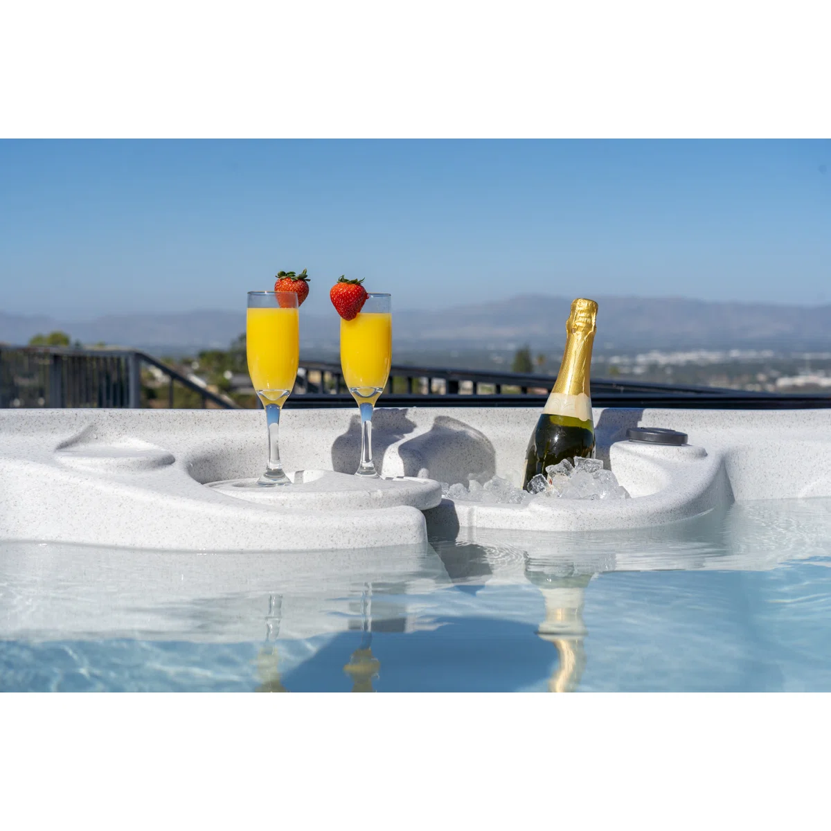 DayDream 3500 Ensemble 7-Person 35-Jet Plug & Play Hot Tub with Ozonator AR4-HU2-WTBE