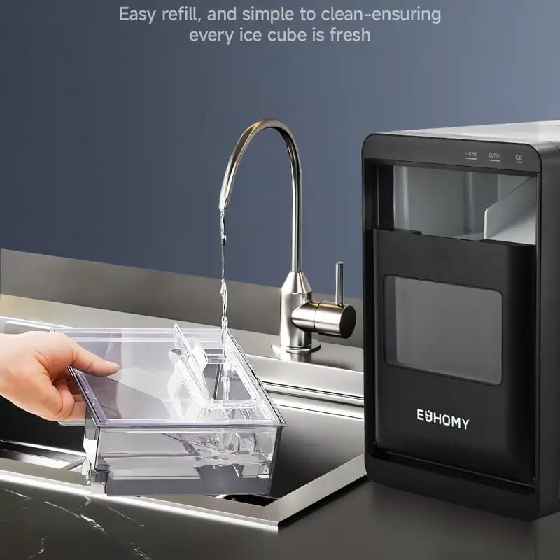 Ice Maker Countertop, Black