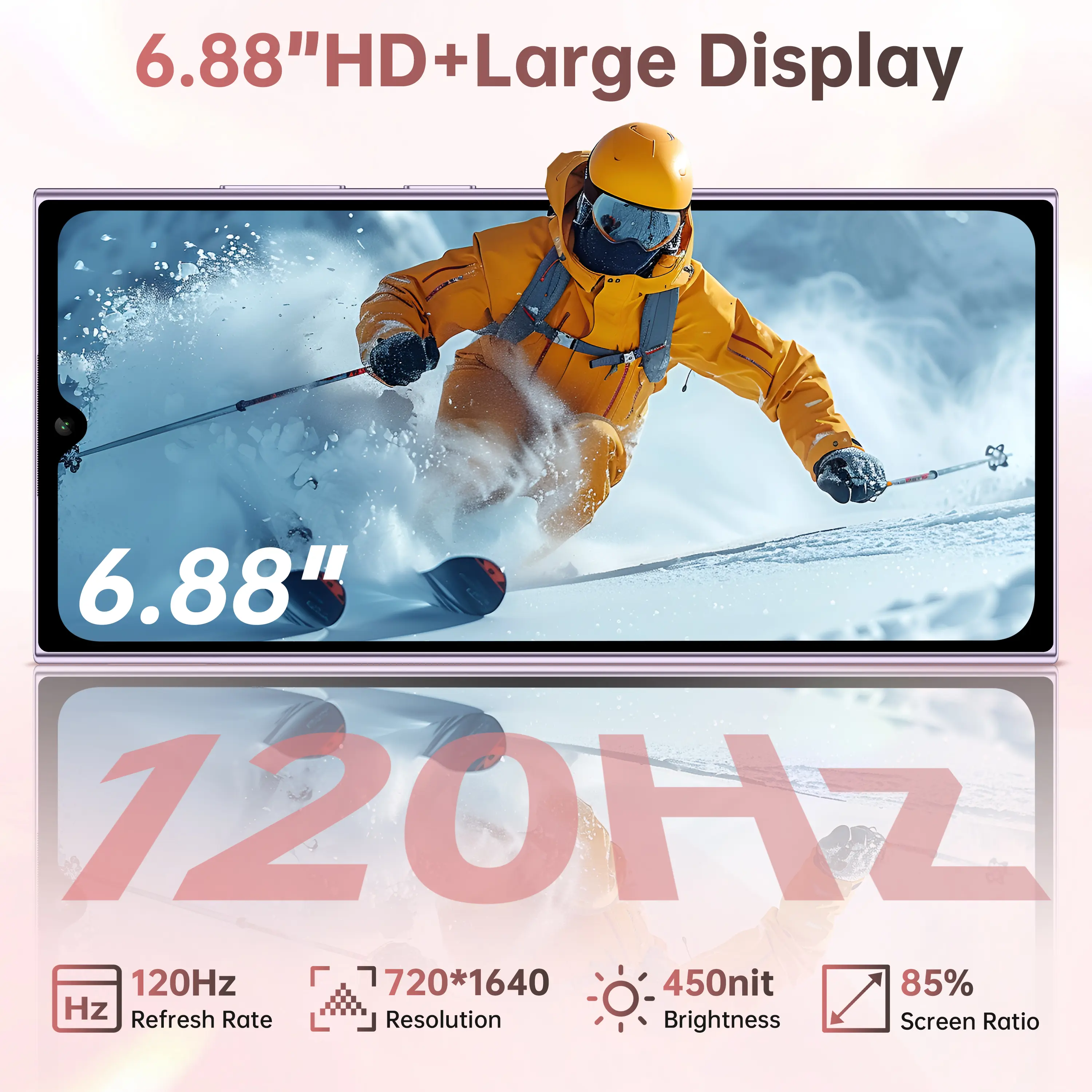 Long battery life smartphone