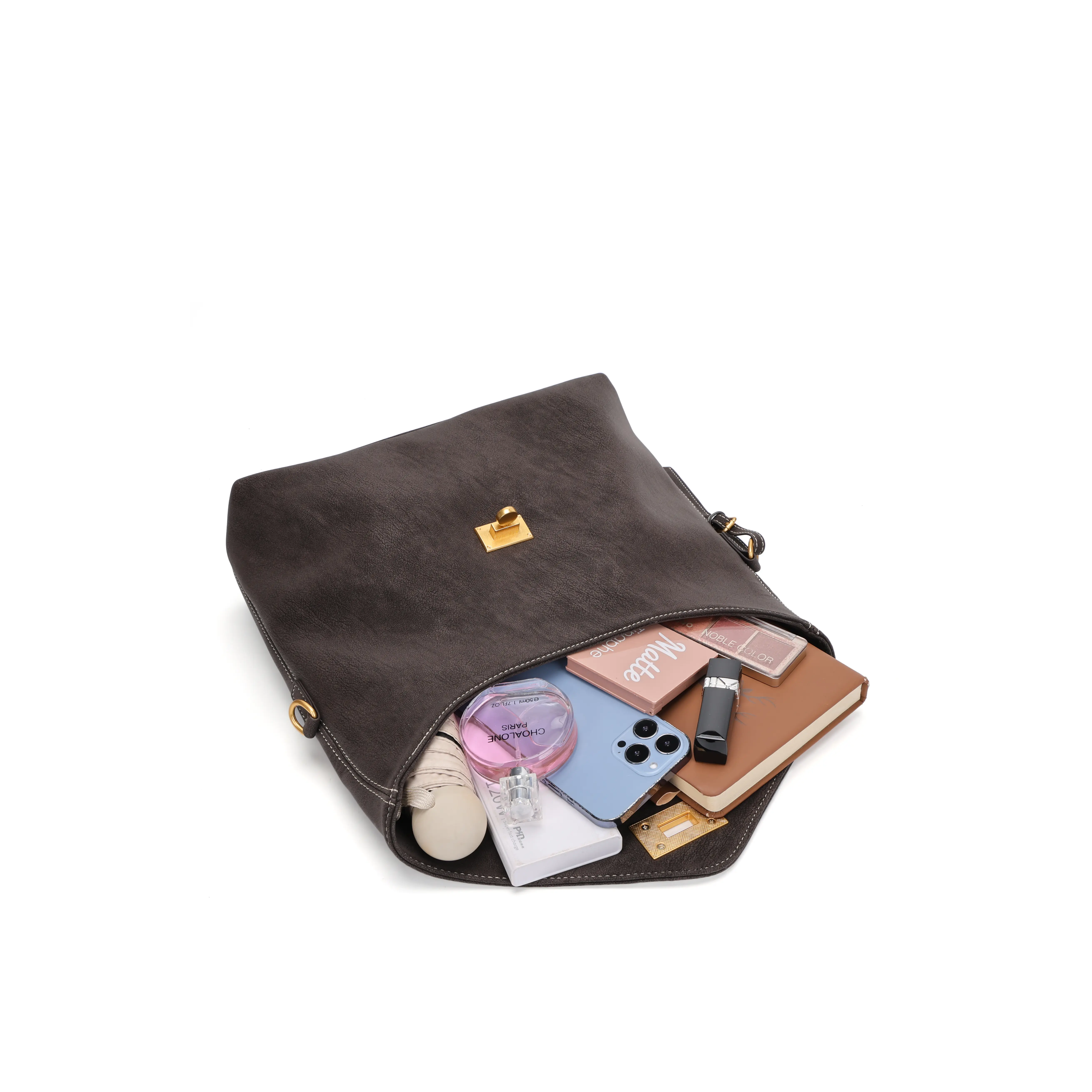 Urban Envelope Bag Large - Stylish Vegan Leather Crossbody Bag