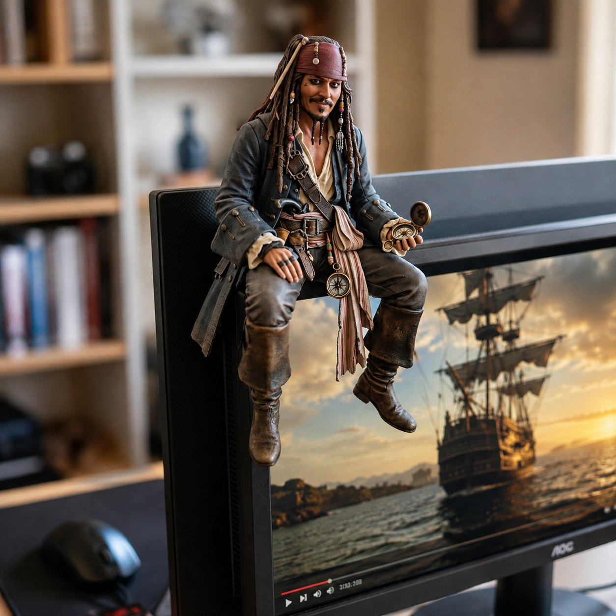 Captain Jack Sparrow Figure