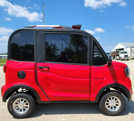 💝Only $59✨4-Seat Electric Outdoor Scooter - Small LSV Low Speed Vehicle/60v Scooter Car