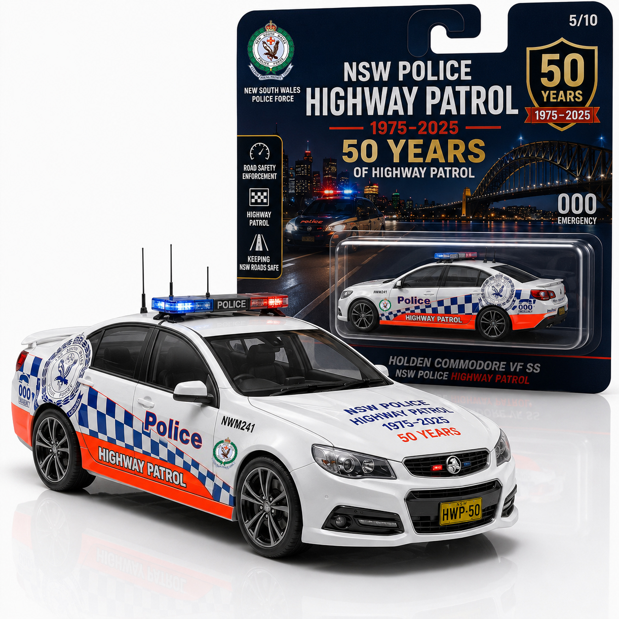 NSW Police Highway Patrol 50th Anniversary Holden Edition