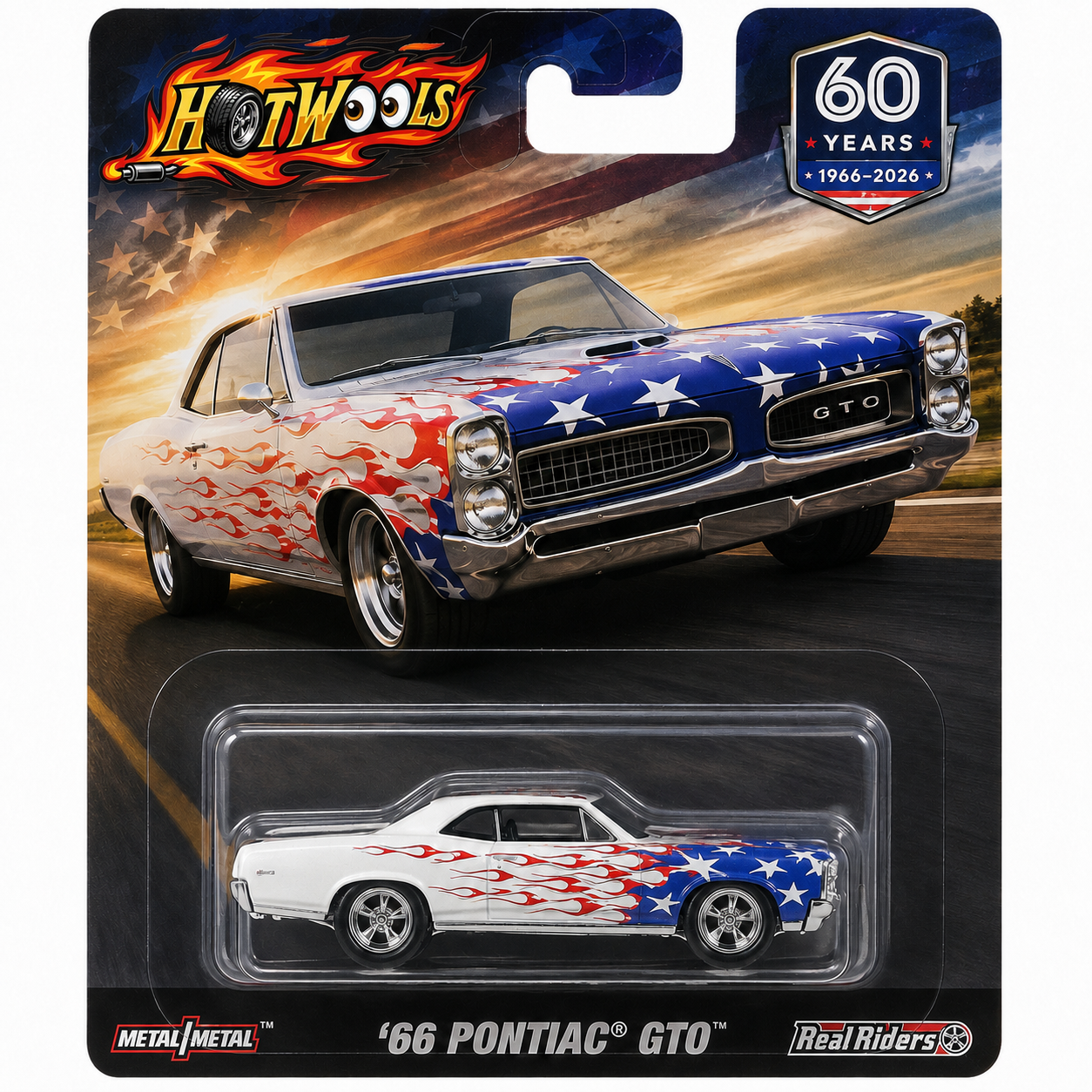 1966 GTO American Muscle｜60th Anniversary Stars & Flames Edition