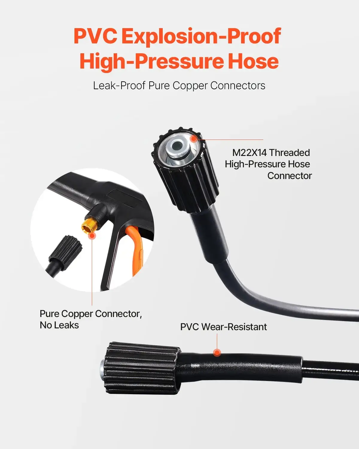 Electric Pressure Washer — 4500 PSI / 3.2 GPM Portable Pressure Washer with Adjustable Nozzle and Foam Cannon